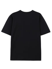 Rose Print Comfortable Soft T-shirt, Men's T-shirt, Summer Casual Short Sleeved T-shirt