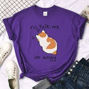 Women's Printed Crew Neck Casual T-shirt