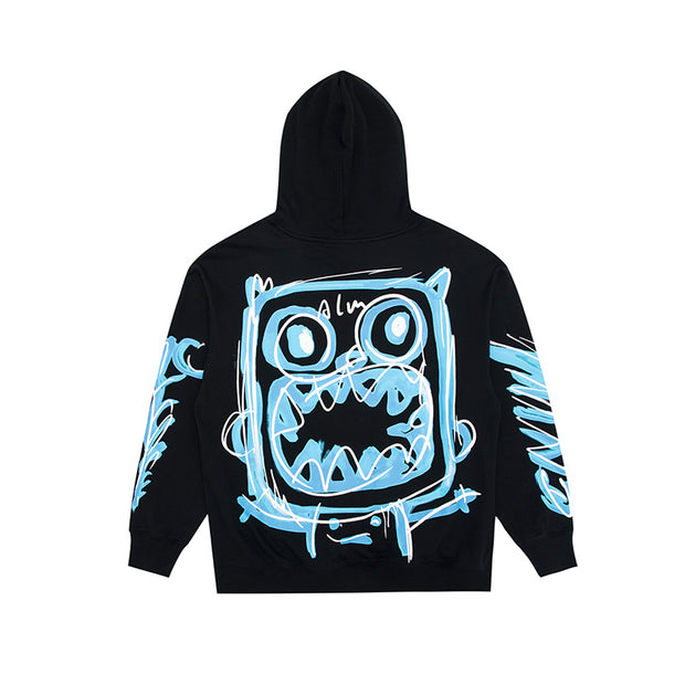 Couples Wear Jacket Spring And Autumn Loose Casual Hooded Sweater Men